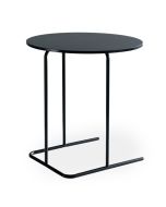 Duged Round Sofa Dining Table (Black)