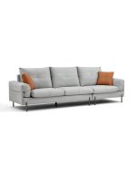 Althaf 3 Seater Sofa (Blue Grey)