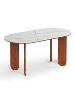 Deston 1.6M Dining Table (Cherry Wood)