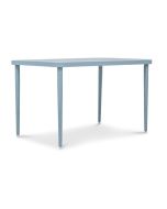 Madie Rectangular Dining Table in Turquoise