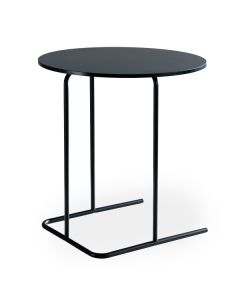 Duged Round Sofa Dining Table (Black)