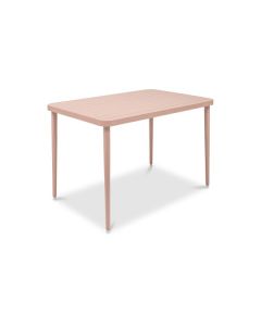 Madie Rectangular Dining Table in Pink